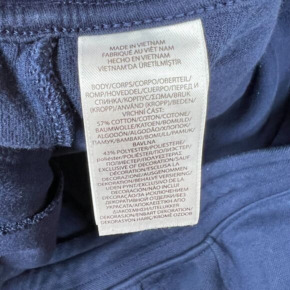 Polo Ralph Lauren Navy Blue Drawstring Joggers Pants Cotton Blend Men's Size XL - Picture 8 of 10